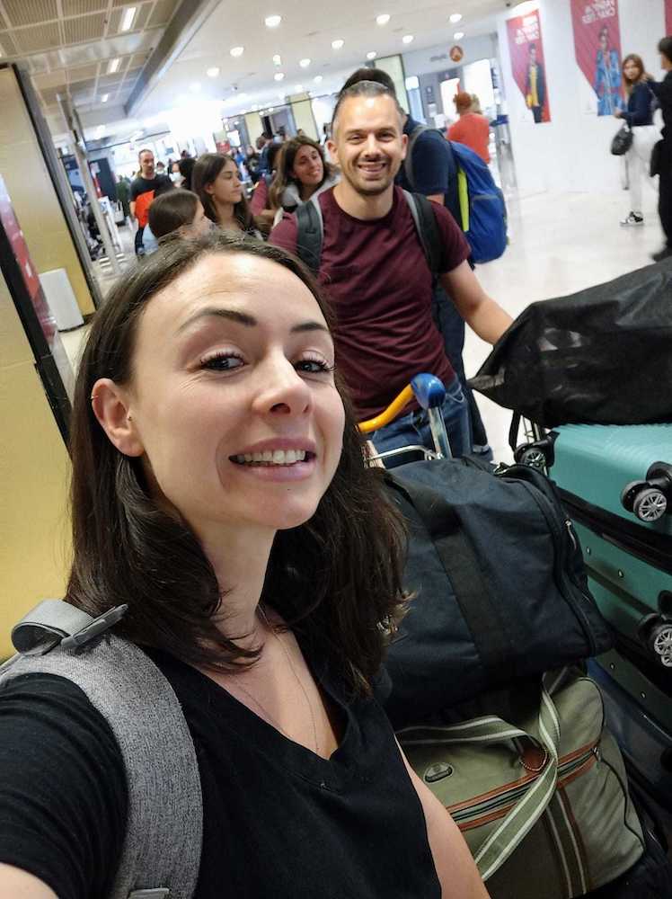 expatriation au canada famille selfie
